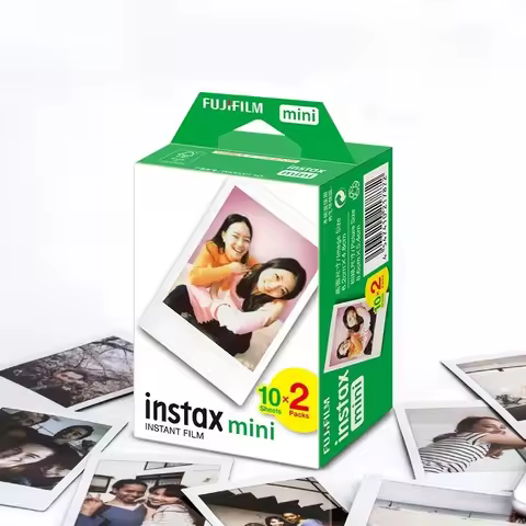 10/20 sheets Fujifilm Instax Mini White Edge Films Photo Paper Films For Fujifilm Instant Mini 11 9 