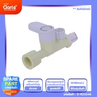 Stop Valve เครื่องทำน้ำอุ่น ขนาด 1/2"(4หุน)   เป็นเกลียวหยาบ#สินค้าตามสภาพสีของอุปกรณ์#ไม่รับเปลี่ยน