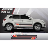 MITSUBISHI ASX CAR BODY STICKERS SET ASX