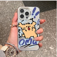 JOY OMGProminated Dog Case for REALME Note 50 C55 C20 C53 C25 C65 4G C15 C11 5i 9i C51 NARZO N55