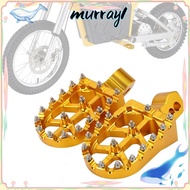 MURRAY Dirt Bike Foot Pegs, CNC|Rest Pedal Footpegs Rest,  Durable Pedal CNC for MX 650 500 MX650 MX