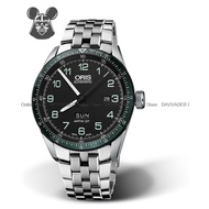 ORIS 0173577064494-SetMB Men's Watch Calobra Day Date Limited Edition II Automatic 44mm SS Bracelet Black *Original