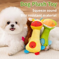 Squeaky Plush Dog Toy Puppy Chew Toys for Teething Bite Resistant Durable Interactive Puppy Supplies