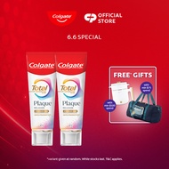 Colgate Total Plaque Release Gentle Fragrant Mint 95g [ Bundle of 2] Value deal (61033895-2)