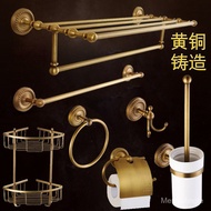 Rak Tuala Antik Eropah Tembaga Jalinan Rak Tuala Mandi Perkakasan Bilik Mandi Aksesori Bilik Mandi R
