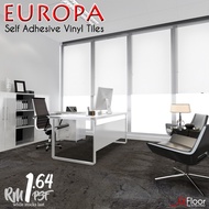 EUROPA Vinyl Flooring Self Adhesive | DIY Flooring | Cement Floor | Lantai Vinyl Pelekat DIY Murah