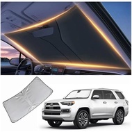 Windshield Sun Shade for Toyota 4Runner Front Window Shades Cover for 2010-2024 2025 4Runner Windshi