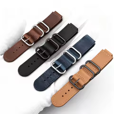 For Casio 3299 AE-1200 AE-1300 AE-1500 SGW-300/400 W218h F-91 Vintage Leather Watch Strap High Quali