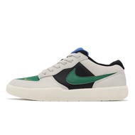 Nike Skateboard Shoes SB Force 58 PRM L Bone White Green Black Blue Low-Top Leather Men's [ACS] DV5476-002