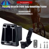 Front Carrier Block Mount Clip Folding Bicycle Pig Nose Bag Bracket for Brompton