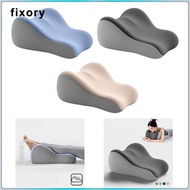 [fixory] Back Pillow for Bed Memory Foam Zip Close Leg Elevate Pillow for Home Dorm
