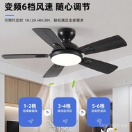 Ceiling Commercial Lamps Nordic Simple Ceiling Fan Black Household Silent Restaurant High Wind Livin