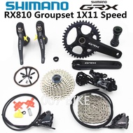 SHIMANO GRX RX810 Groupset 170 172.5 175mm 42T Crankset Derailleur Cassette 1X11s RX600