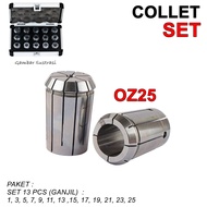 Package Collet OZ 25 Arbor Chuck OZ25 Milling Adapter Endmill CNC