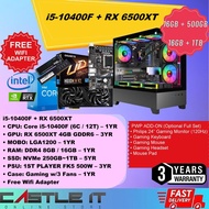 Intel Core i5 12400F 10400F Gaming PC RTX 5060 RTX 5070 RX 6500XT Custom Desktop