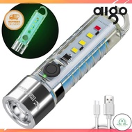 GD Saham Malaysia LED SMD Mini Flashlight Rechargeable Luminous EDC Flashlight Torch Light