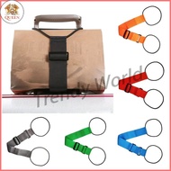 QC Adjustable Luggage Strap, Baggage Luggage Belts Travel Security Carry On Straps Travel Bag Fixed 