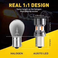 AUXITO 2Pcs No Hyper Flash 1156 P21W Ba15S Bau15S Py21W Led Bulb 1800Lm Turn Signal Light No Error A