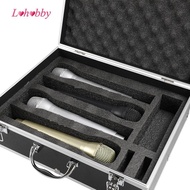 Lohobby Wireless Microphone Case Microphone Kit Microphone Suitcase for Mixer Accessories