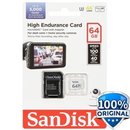 Sandisk High Endurance microSD UHS-I Class 10 U3 100MB/s 64GB - SDSQQNR - No Color