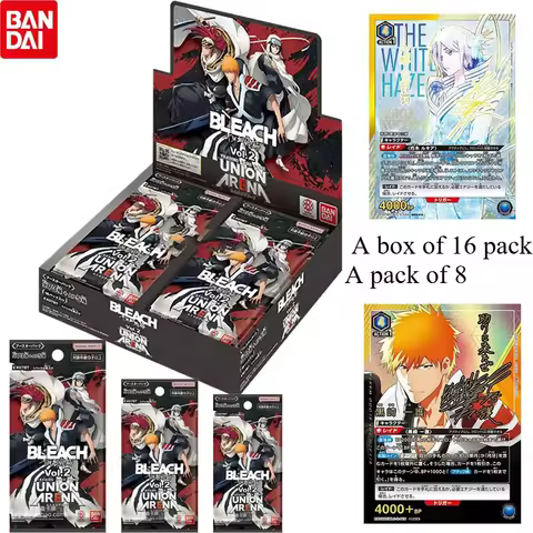 Hot Official Bandai Union Arena UA-09BT Booster Box Bleach TTYBW Vol.2 TCG Sealed W/ 4000+BP Signatu