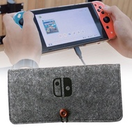 For Nintendo Switch OLED/Lite Storage Bag Felt Protective Case Travel Carrying