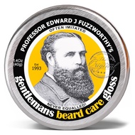 Professor Fuzzworthy's Beard Balm Gloss Leave In Conditioner All Natural Organic Beard Care with Lea