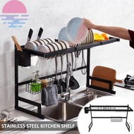 Dish Drying Rack Stainless Steel Dish Drainer Organizer Large Capacity Utensil Drying Holder SHOPSBC7324