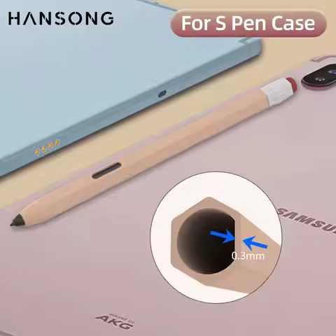Pen Case for Samsung Galaxy Tab S Pen for Samsung Tab S6 Lite S7 S8 S7 Plus S7 FE S8 Plus Liquid Sil