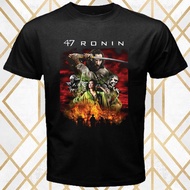 47 Ronin Samurai Movie Logo Men'S Black T-Shirt