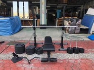 【二手倉庫-崇德店】二手家具☆Fitek可調式重量型蹲舉架☆健身器材 重訓 訓練架 單槓 雙槓 深蹲 臥推 肩推 硬舉 