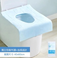 (10件裝/包) 一次性廁所坐墊/ 隨身包/ 廁所坐墊紙/ 馬桶座墊紙/ 拋棄式坐墊紙/ 一次性/ 防水/ 坐廁紙/ 輕便方便/ 小朋友/ 老人家