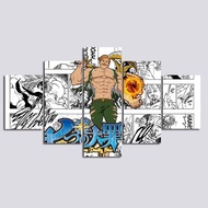 WALL DECORATION SET ANIME 7 DEADLY SINS ESCANOR SPECIAL EDITION