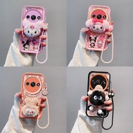 casing redmi a3 case poco c61 Plush doll phone case for redmi a3 case poco c61 case