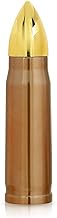 MIKOLY Stainless Steel Bullet Tumbler Thermos - Water Bottle - Double Walled Vacuum Insulated Flask - Outdoor Travel Cup &amp; Mug - Leak Proof &amp; Lightweight - Father’s Day Gift, 17oz, 500 ml (Copper)