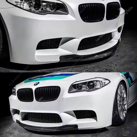 Performance Style Lip For Bmw F10 M5 Front Bumper Lip Chin Spoiler Splitter Diffuser Bodykits Real M