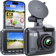 ROVE R2-4K Dash Cam Built-in WiFi GPS Car Dashboard Camera Recorder with UHD 2160P 2.4" IPS Screen 1