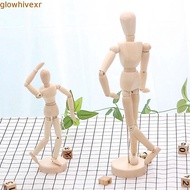 GLOWHIVE Action Toy Figures Male 4.5 5.5 8 inch Sketch Supplies Ornaments Movable Limbs Art Models A