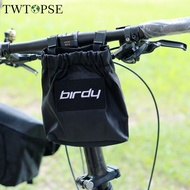 TWTOPSE 1.5L Bike Bicycle Bag For Brompton Birdy DAHON JAVA Folding Bike Bicycle Handlebar Saddle