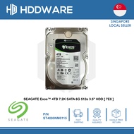 SEAGATE Exos™ 4TB 7.2K SATA 6G 512e 3.5" HDD [ 7E8 ]  // ST4000NM0115 // 1YZ107-004