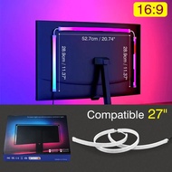 UORRIS  ไฟ RGB ไฟกระพริบ ไฟสี ไฟคอม ไฟเส้น LED ไฟด้านหลังทีวี แถบไฟ RGB สําหรับห้องเล่นเกม สายไฟแบ็ค
