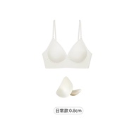 [Queen Secret] 0.8cm/2cm Cup Halter Bra - Invisible Skin Design with Large U-Back for Small Bust Sup