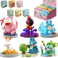 POKEMON Original BLOKEES Bulbasaur Squirtle Slowpoke Munchlax Scorbunny Charcadet Building Blocks Po