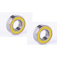 Lorentz Racing Bearing 6x12x4mm, rubber seals Yellow MR126-2RS