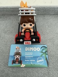 ⭐️💢 現貨 絕版 -實物如圖 💢⭐️ Popmart 泡泡瑪特 pop mart  Dimoo world Where we go Dimoo - shopping cart 搶購卡丁車