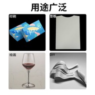 Full Open Gray Background White Cardboard Front White Background Gray A4a3 Painting Handmade Thicken