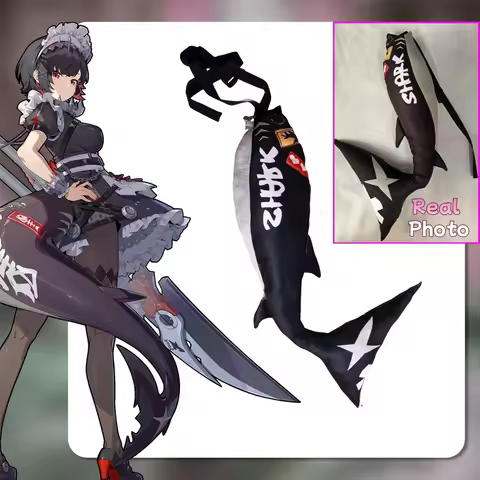 Zenless Zone Zero Ellen Joe Cosplay Costume Accessory Prop Tail ZZZ Ellen Joe Cosplay Foldable Tail