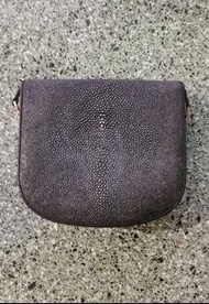 魔鬼魚斜咩袋 Stingray Skin Handbag