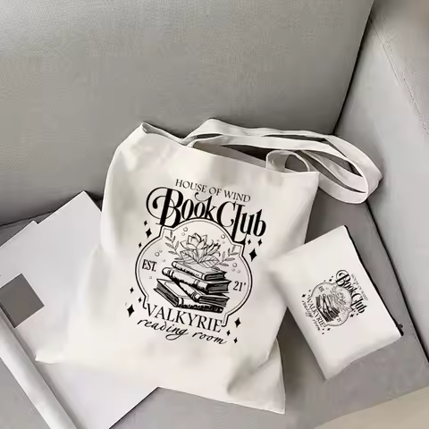 ACOTAR House of Wind Book Club Women's Tote Bag Night Court Velaris Book Shoulder Bag Sarah J Maas T
