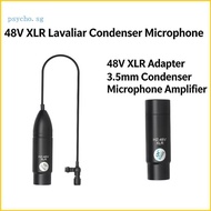 Psy 48V to 3 5mm Power Supply Adapter For Condenser Mics In Various Recording